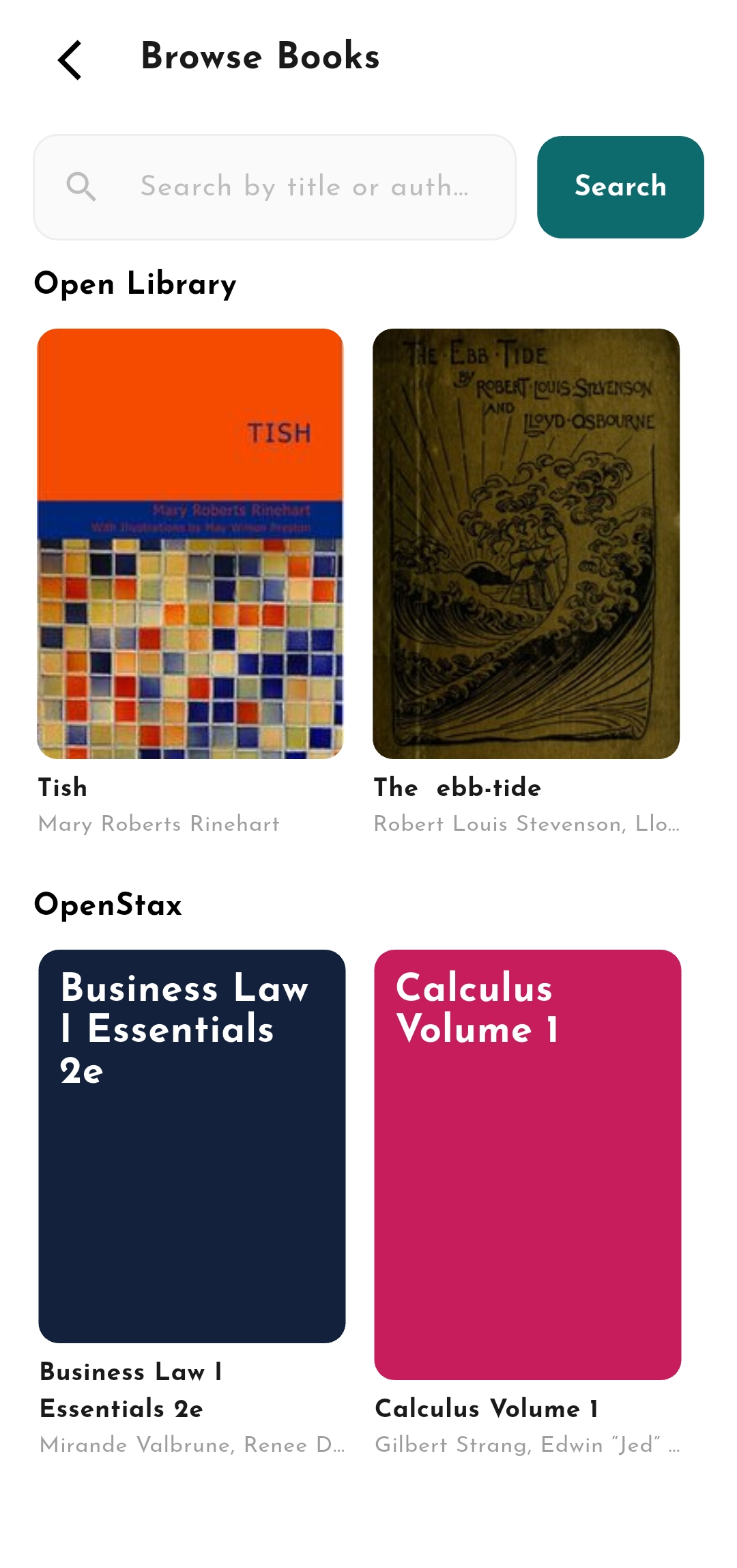 Find feature mockup showing Jiva library